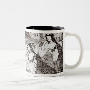 James Quin  as Coriolanus Two-Tone Coffee Mug
