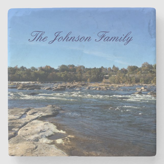 James River Family Stone Coaster (Front)