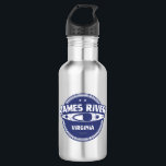 James River Virginia Kayaking 532 Ml Water Bottle<br><div class="desc">The James is Virginia’s largest tributary to the Chesapeake Bay,  at 340 miles long it is one of the longest rivers in America that begins and ends in the same state. The James flows through Richmond and ends between Newport News and Norfolk.</div>