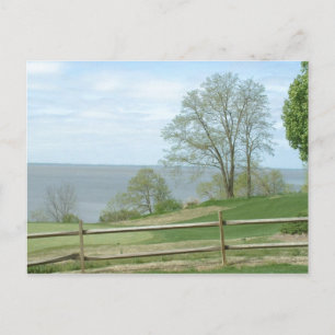 James River, Virginia, USA - postcard