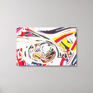 James Rosenquist - After Berlin V Canvas Print