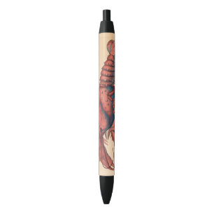 James Sowerby Serrated Lobster Black Ink Pen
