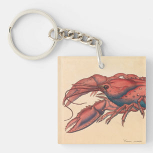 James Sowerby Serrated Lobster Key Ring