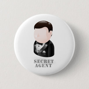 james style character 6 cm round badge