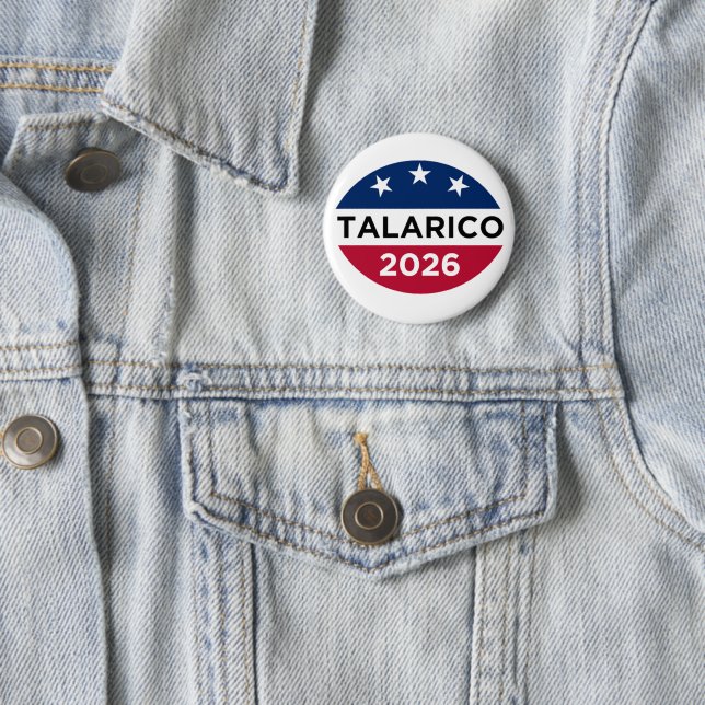 James Talarico 2026 Campaign Button (In Situ)