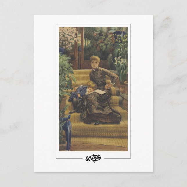 James Tissot #10 - Fine Art Postcard (Front)