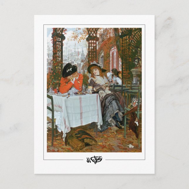James Tissot #110 - Fine Art Postcard (Front)