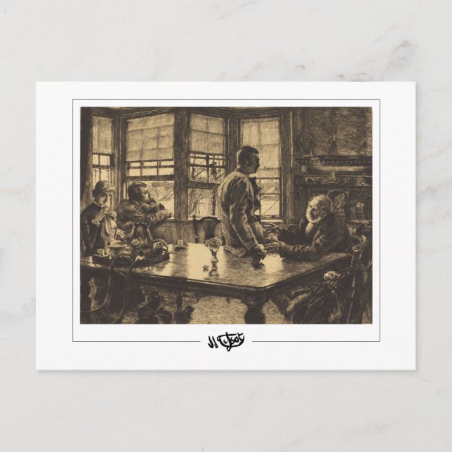 James Tissot #233 - Fine Art Postcard (Front)