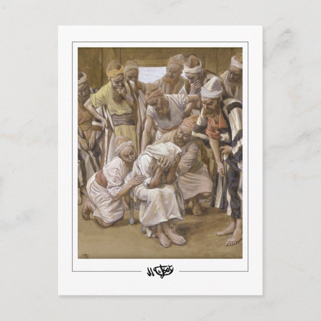 James Tissot #247 - Fine Art Postcard (Front)