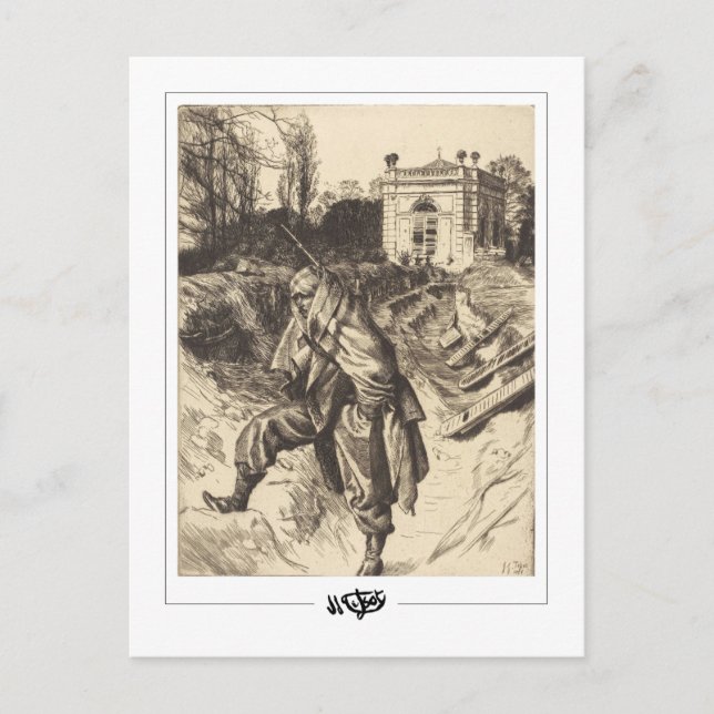 James Tissot #366 - Fine Art Postcard (Front)