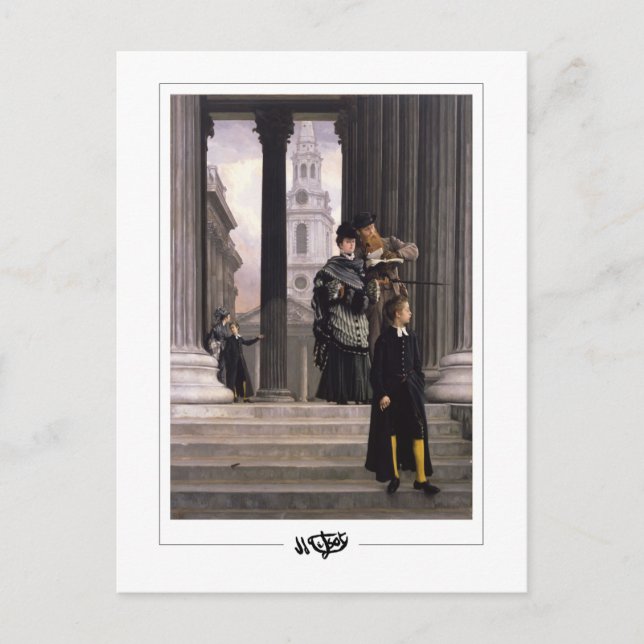James Tissot #685 - Fine Art Postcard (Front)