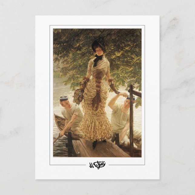 James Tissot #718 - Fine Art Postcard (Front)