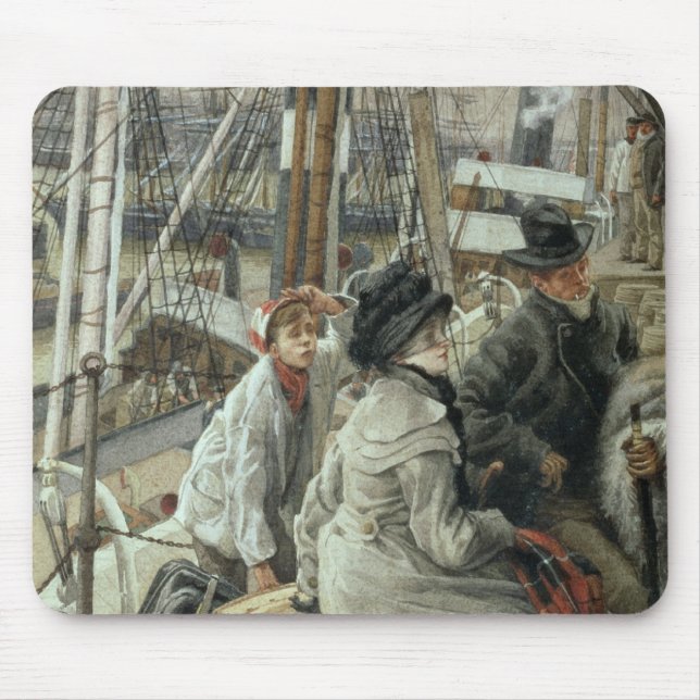 James Tissot | By Water, c.1881-2 Mouse Pad (Front)
