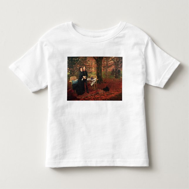 James Tissot | Empress Eugenie & Eugene-Louis Napo Toddler T-Shirt (Front)