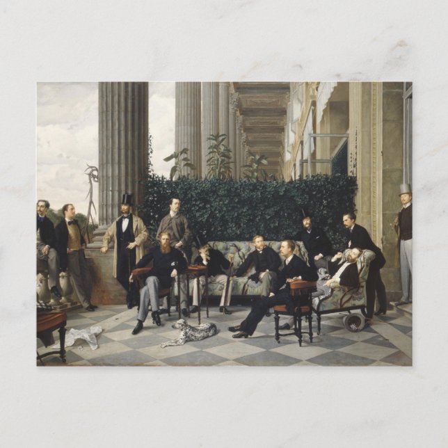 James Tissot Painting Postcard (Front)