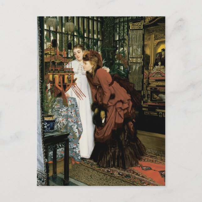 James Tissot Painting Postcard (Front)