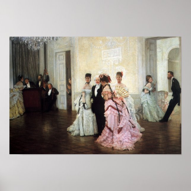 James Tissot Painting Poster (Front)