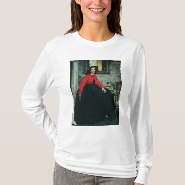 James Tissot | Portrait of Mlle. L.L.  1864 T-Shirt (Front)