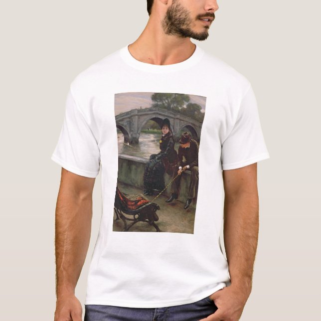James Tissot | Richmond Bridge, c.1878 T-Shirt (Front)