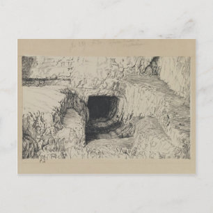 James Tissot- Round Stone Seen from the Exterior Postcard