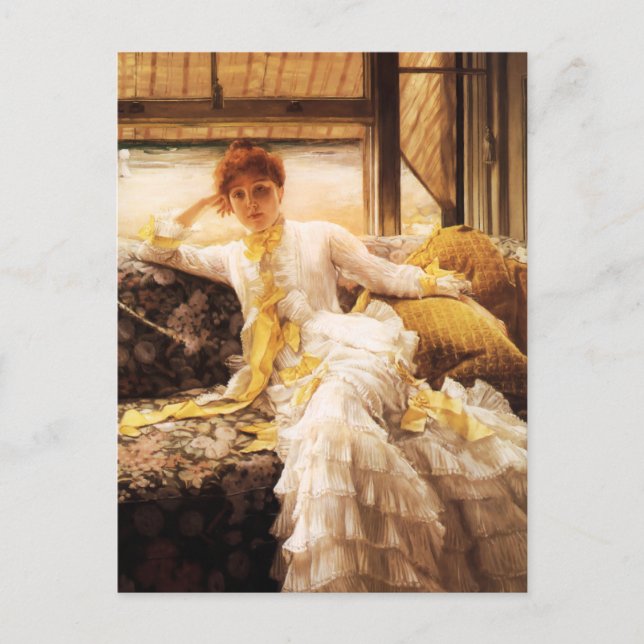 James Tissot Seaside Postcard (Front)