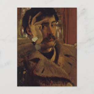 James Tissot- Self Portrait Postcard