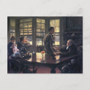 James Tissot - The Prodigal Son in Modern Life- Th Postcard