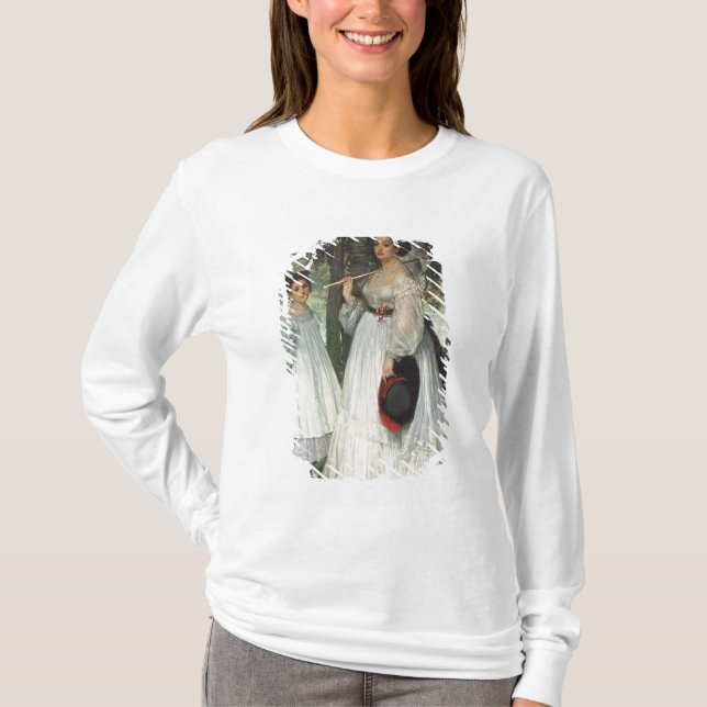 James Tissot | The Two Sisters: Portrait, 1863 T-Shirt (Front)