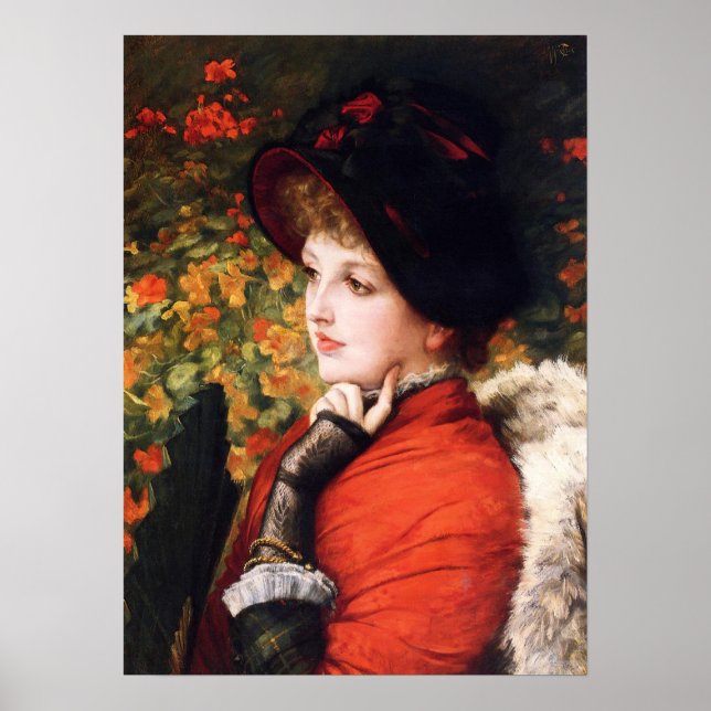James Tissot Type of Beauty Poster (Front)