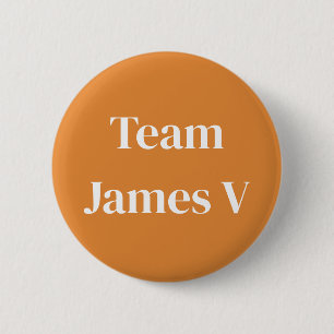 James V, King of Scots 6 Cm Round Badge