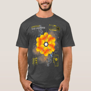 James Webb Space elescope Art JWS Unfold he Univer T-Shirt
