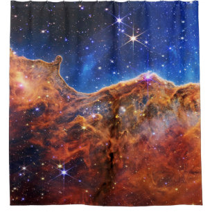 James Webb Space Telescope Carina Nebula Shower Cu Curtain