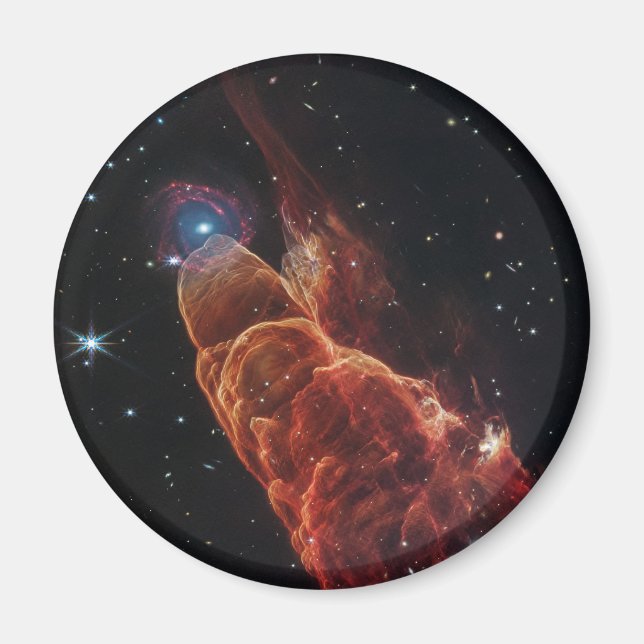 James Webb Space Telescope Cosmic Tornado Magnet (Front)
