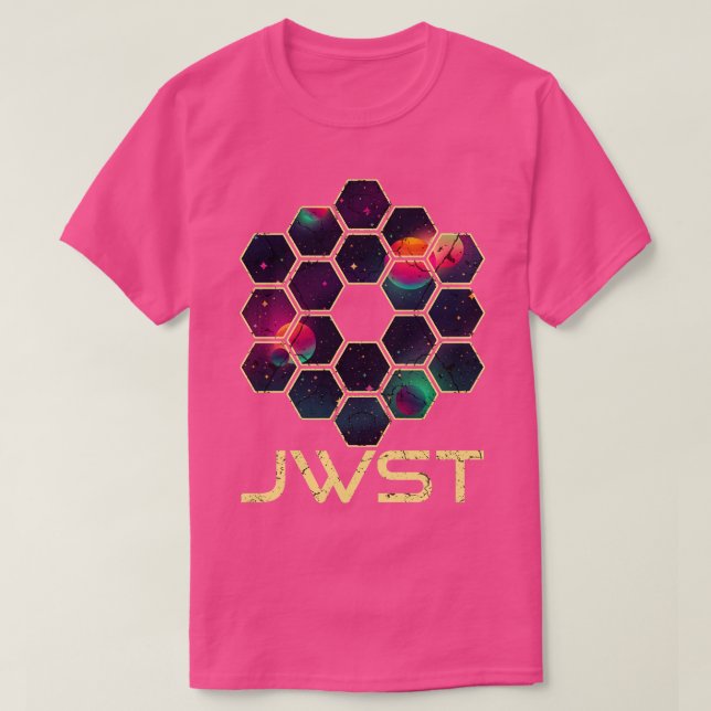James Webb Space Telescope JWST 2 T-Shirt (Design Front)