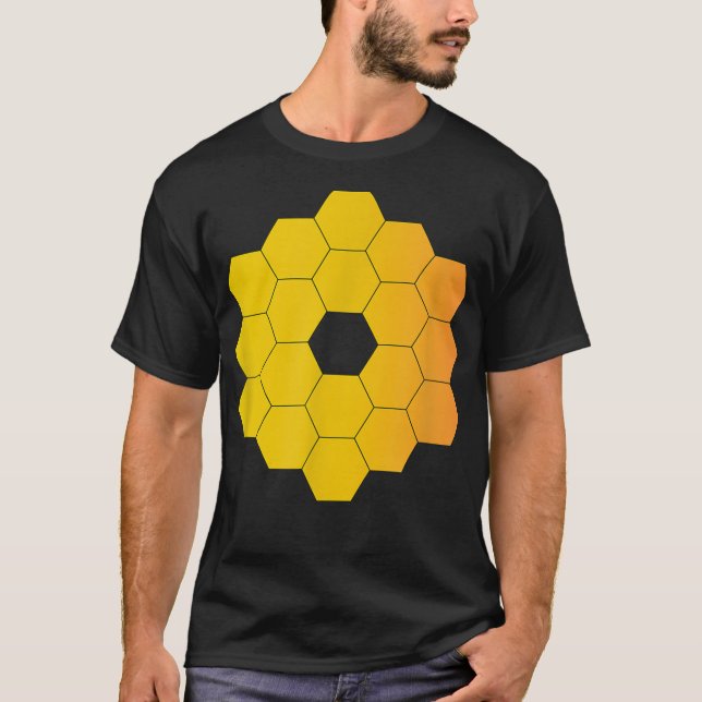 James Webb Space Telescope JWST Astronomy Science T-Shirt (Front)