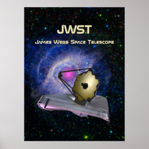 James Webb Space Telescope JWST Poster