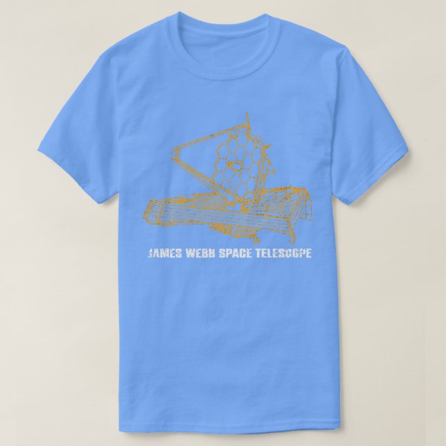 James Webb Space Telescope JWST T-Shirt (Design Front)