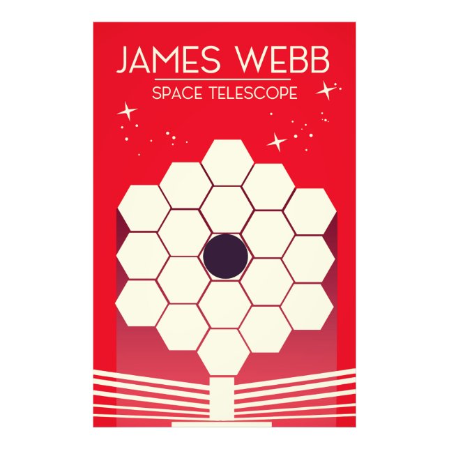 james webb space telescope, photo print (Front)