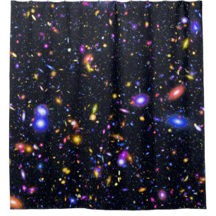 James Webb Space Telescope Simulation - Pop Art Shower Curtain