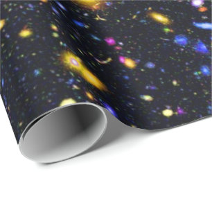 James Webb Space Telescope Simulation - Pop Art Wrapping Paper
