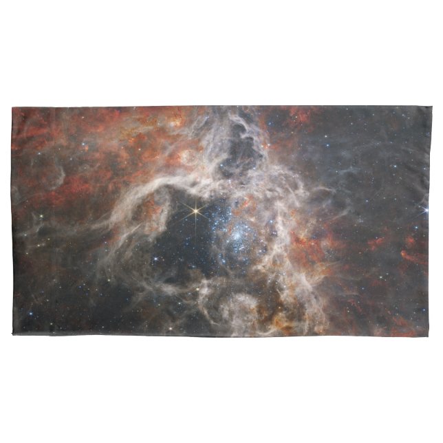 James Webb Tarantula Nebula Hi-Res Image 2022 Pillowcase (Front)
