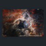 James Webb Tarantula Nebula Hi-Res Image 2022 Poster<br><div class="desc">This beautiful high resolution image of the Tarantula Nebula was taken by the NASA James Webb Space Telescope in September 2022. Located in the Large Magellanic Cloud (LMC), this nebula is a highly luminous area of star birth. Image was taken using the JWST Near-Infrared Camera (NIRCam). Keep or delete descriptive...</div>