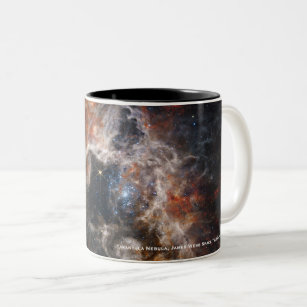 James Webb Tarantula Nebula Hi-Res Image 2022 Two-Tone Coffee Mug