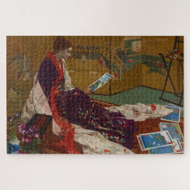 James Whistler - Caprice in Purple and Gold Jigsaw Puzzle (Horizontal)