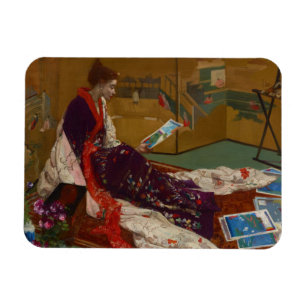 James Whistler - Caprice in Purple and Gold Magnet
