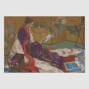 James Whistler - Caprice in Purple and Gold Tissue Paper