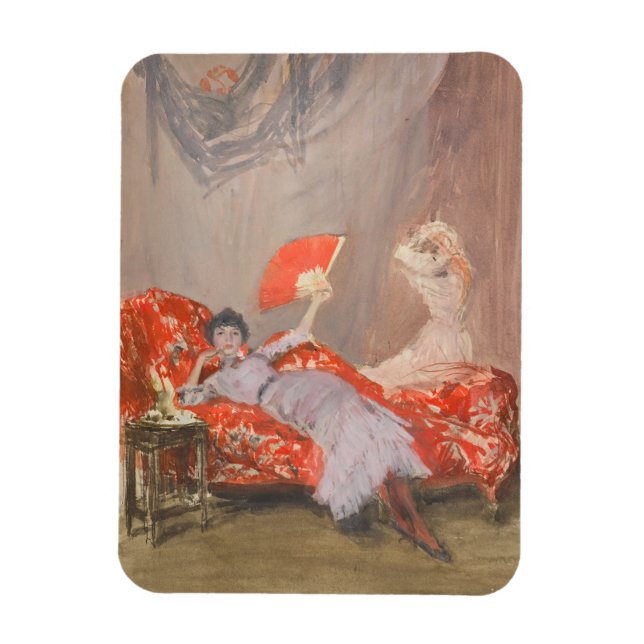 James Whistler - Milly Finch Magnet (Vertical)