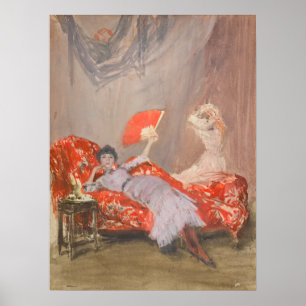 James Whistler - Milly Finch Poster