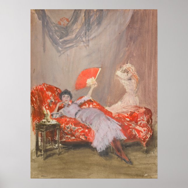 James Whistler - Milly Finch Poster (Front)