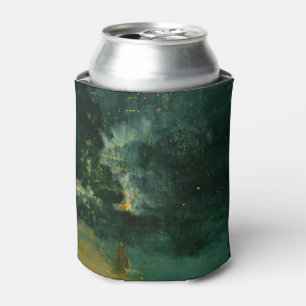 James Whistler - Nocturne in Black and Gold Can Cooler